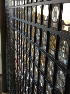 Gold Records at The Country Music Hall of Fame