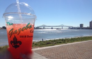 Frozen beverage & the mighty Mississippi River