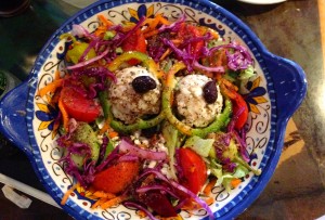 “Olive” Your Eyes Greek Salad! (Athenian Gardens, St. Petersburg FL)