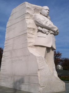 Visiting the MLK Memorial in 2012