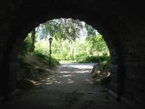 One of many Central Park passages