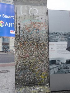 A section of the Berlin Wall in Berlin